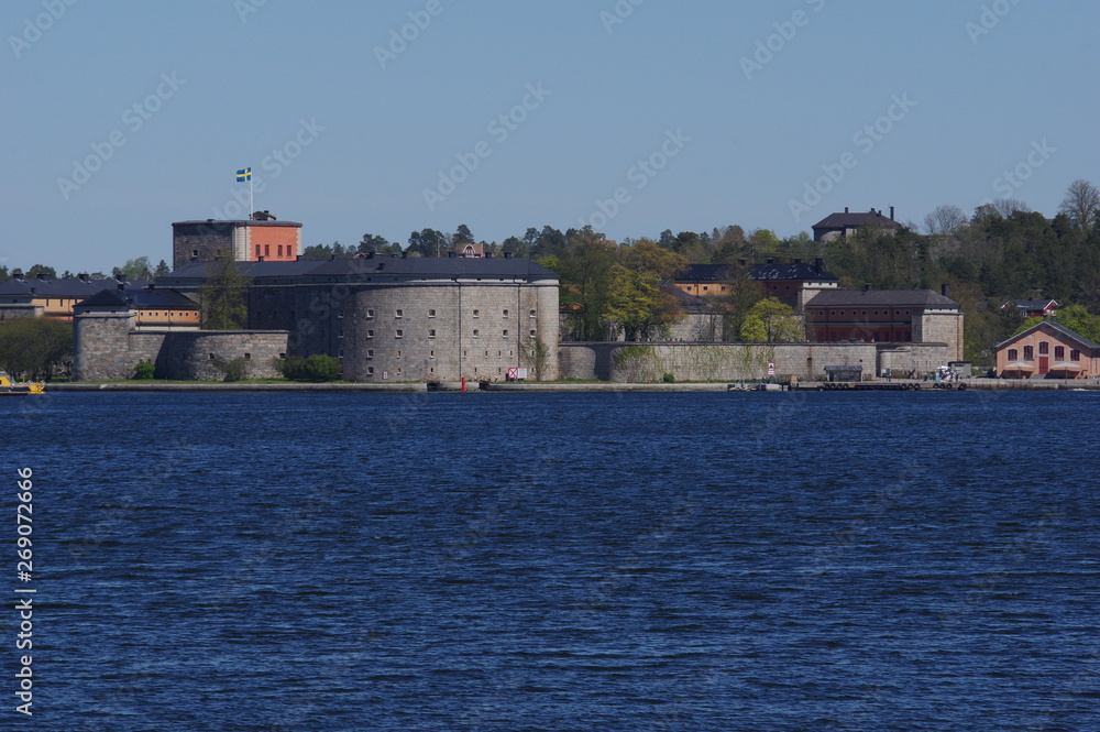 Alte Festung in schwedens Schären