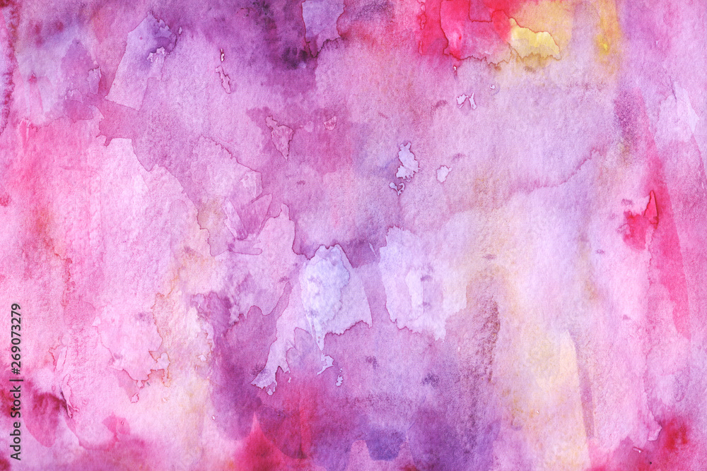 Fototapeta premium Watercolor abstract background.