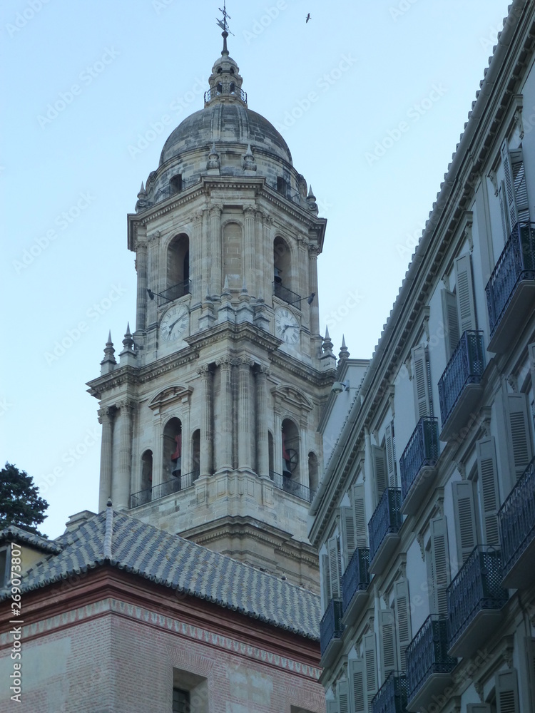 Fototapeta premium Malaga. Costal del Sol city in Andalusia. Spain