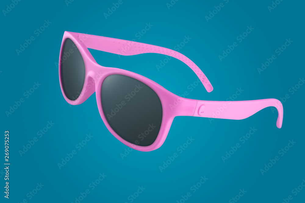 Pink sunglasses for summer