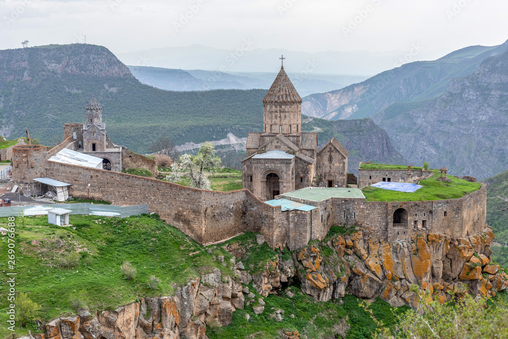 Tatev Monastery in Armenia, Syunik Province , Tatev village