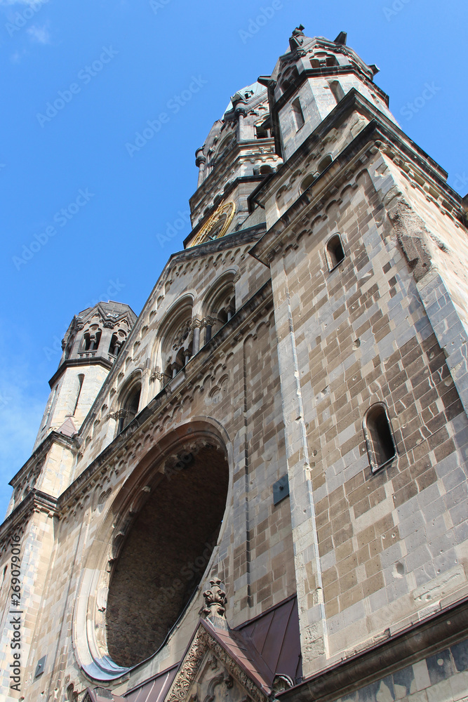 church (Kaiser-Wilhelm-Gedächtniskirche) in berlin (germany) church (Kaiser-Wilhelm-Gedächtniskirche) in berlin (germany)