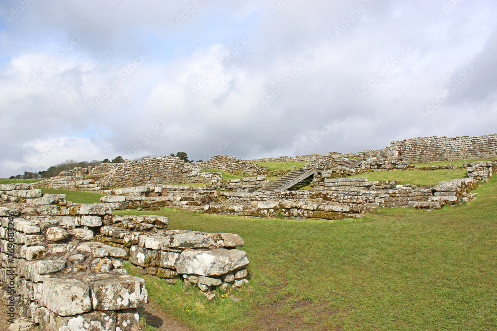 Roman remains at Housesteads