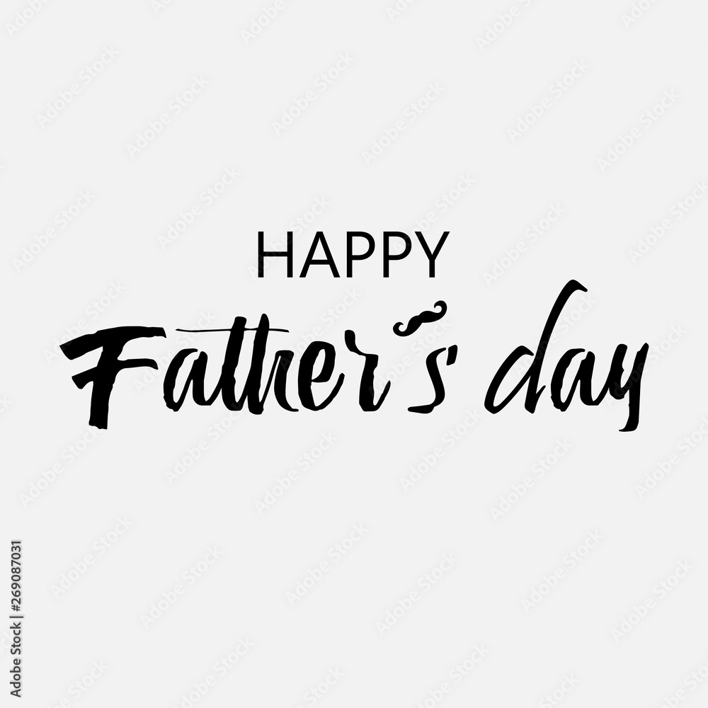Happy Father s Day greeting card with tie. Vector Happy Father s Day greeting card with tie. Vector