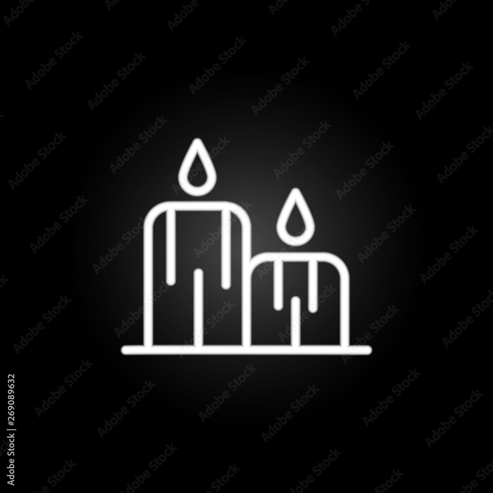 candle, Easter, fire, nature neon icon. Elements of easter day set. Simple icon for websites, web design, mobile app, info graphics candle, Easter, fire, nature neon icon. Elements of easter day set. Simple icon for websites, web design, mobile app, info graphics