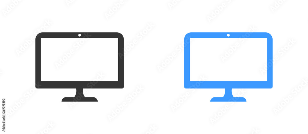 Computer sign icon - Glyph laptop icon Computer sign icon - Glyph laptop icon