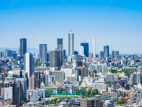 東京 池袋周辺の町並み