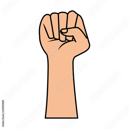 hand human fist icon