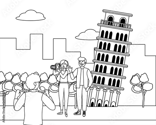 Broadcasting reportage design