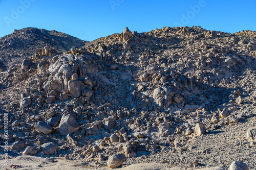 Mountains in Arabian desert not far from the Hurghada city, Egypt © ihorbondarenko