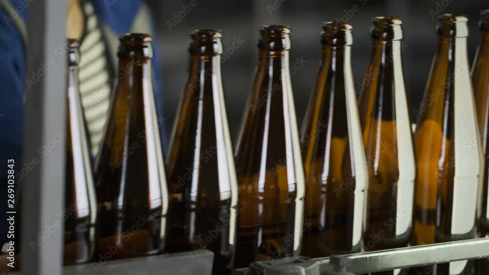 Technology of production of glass bottles. Quality control of glass