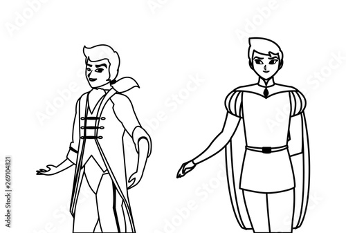 princes charming of tales characters