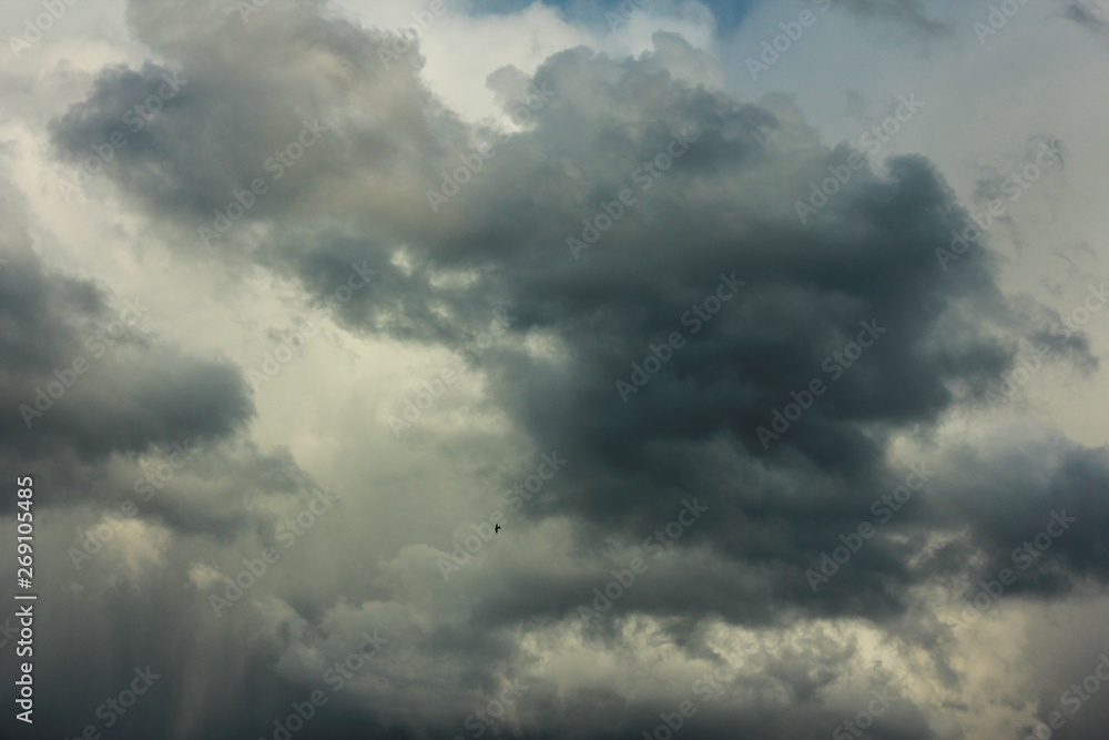 Obraz premium Storm clouds backgrounds