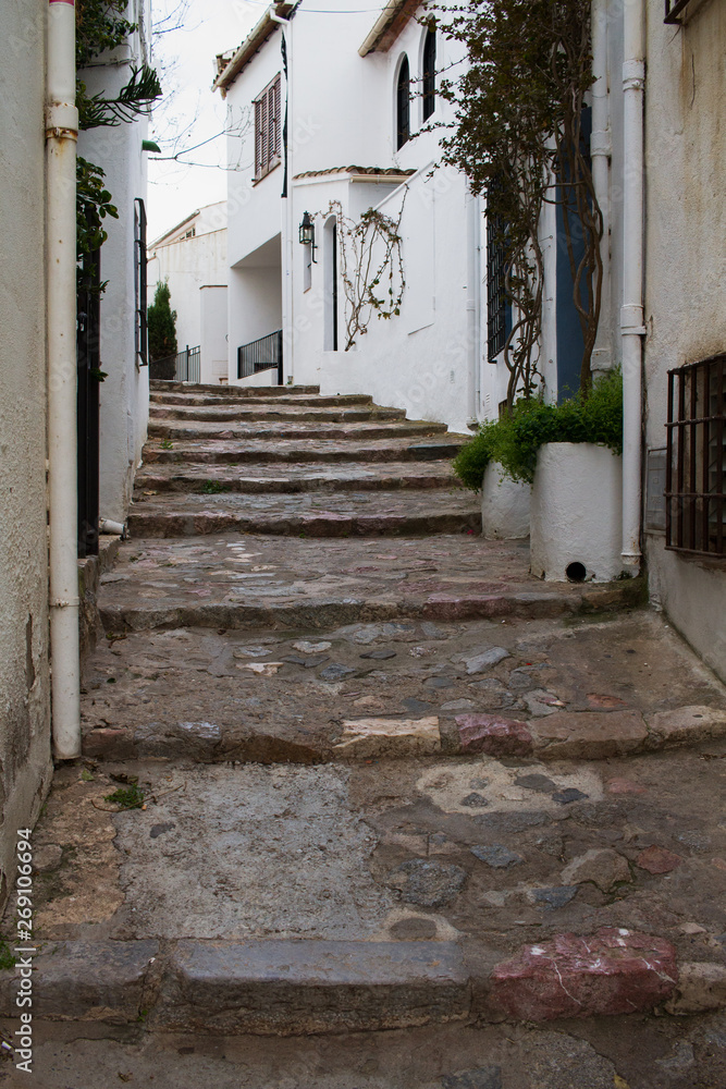 Stone walkway in Spain