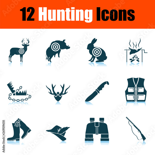 Hunting Icon Set