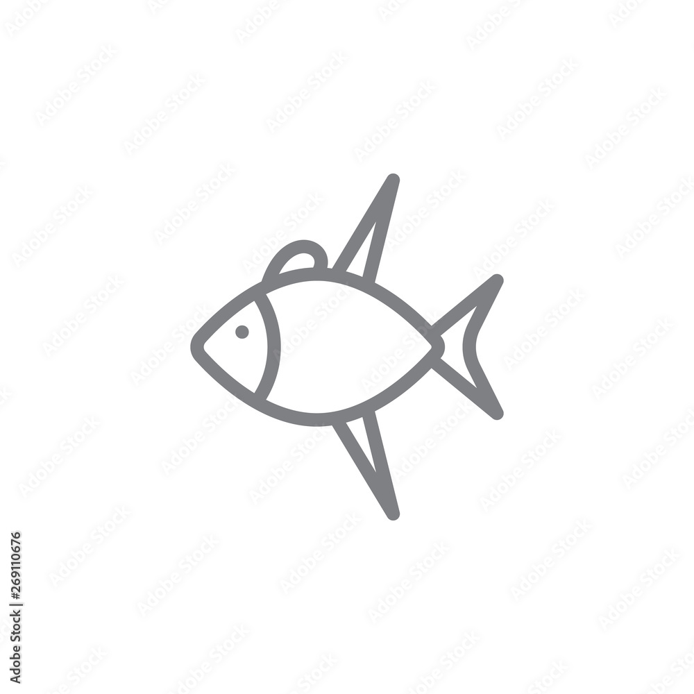 Tuna, fish icon. Element of beach holiday icon. Thin line icon for website design and development, app development. Premium icon Tuna, fish icon. Element of beach holiday icon. Thin line icon for website design and development, app development. Premium icon
