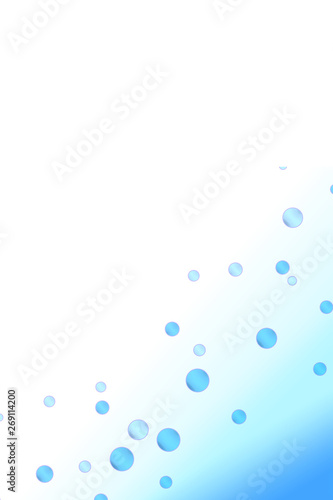 Illustration of splash or carbonate. 水しぶきまたは炭酸のイラスト © Kana Design Image