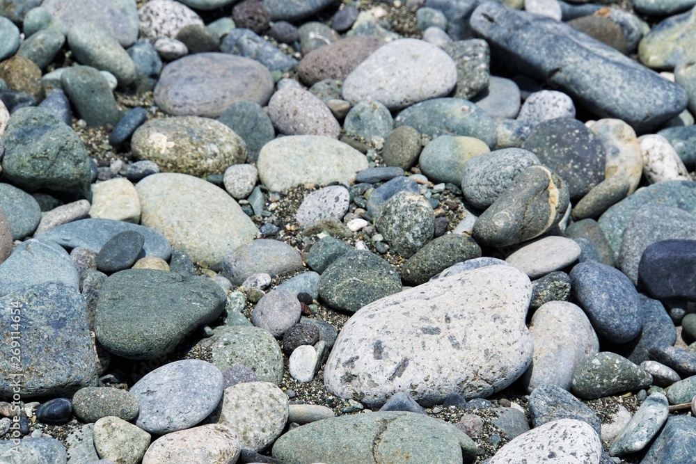 海岸の小石