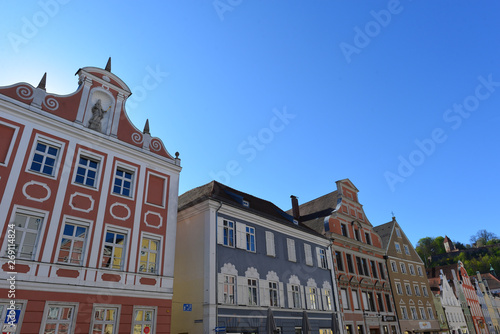 Denkmalgeschützte Architektur in Landshut