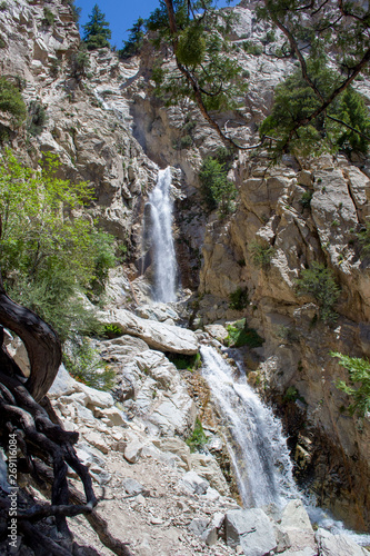 waterfall in the rocks