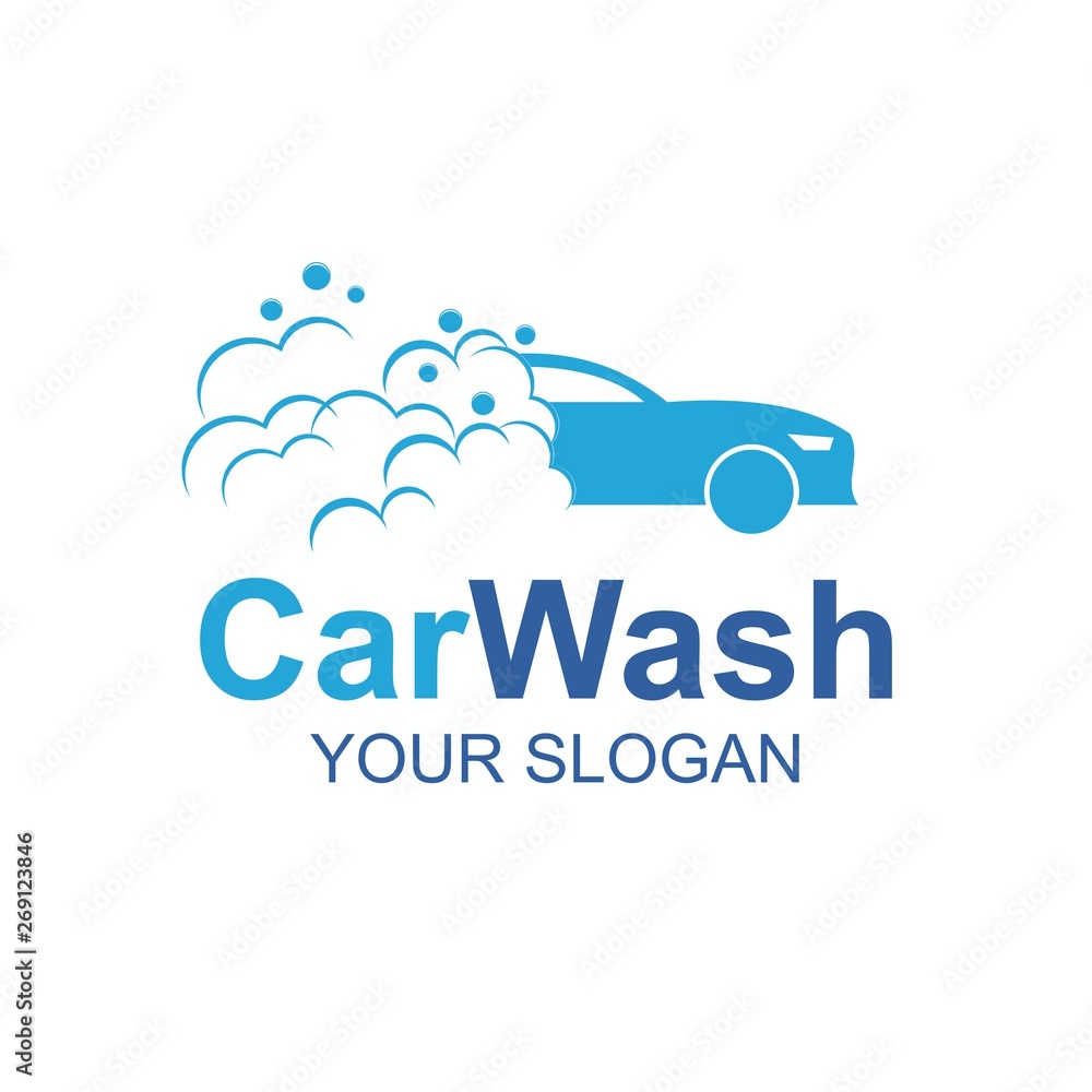Car wash Logo Template Design Car wash Logo Template Design