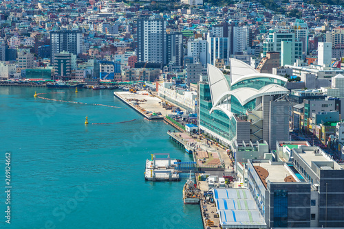 busan harbor,  the largest port in South Korea © Richie Chan