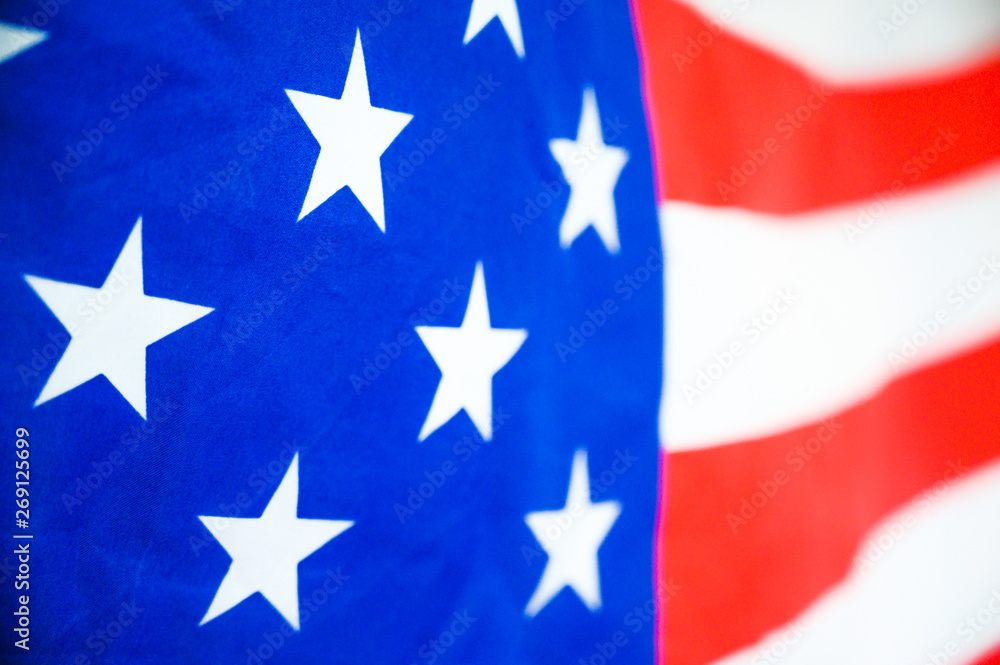 America flag waving with the wind for memorial day. America flag waving with the wind for memorial day.