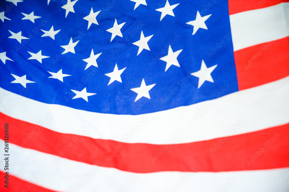 America flag waving with the wind for memorial day. America flag waving with the wind for memorial day.