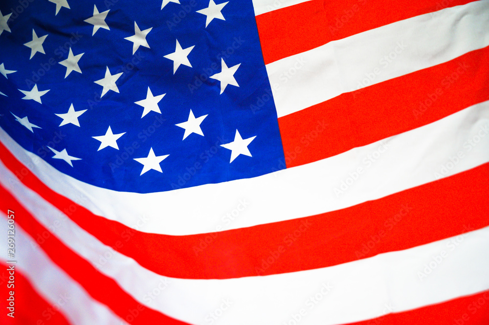 America flag waving with the wind for memorial day. America flag waving with the wind for memorial day.