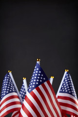 American flag for 4th of july, Veterans, Memorial or Labor day.
