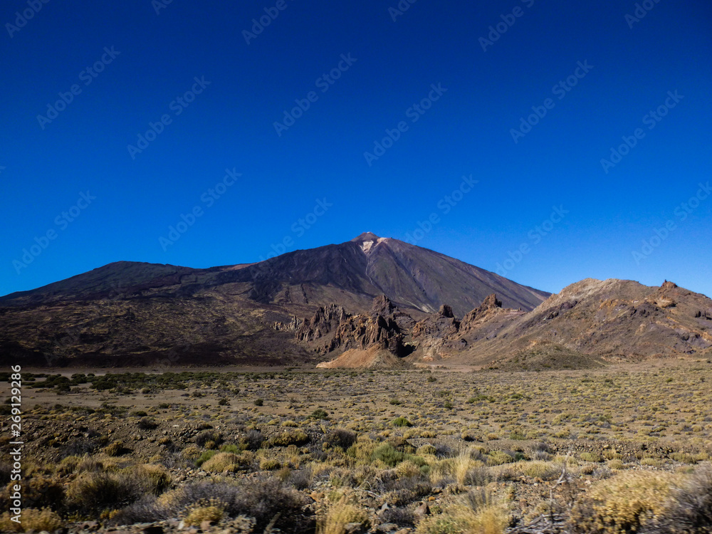 This is the biggest mountain of Teneriffe. One of Canarien island. This is El Teide