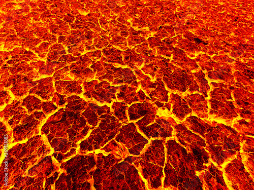 red lava and texture background.