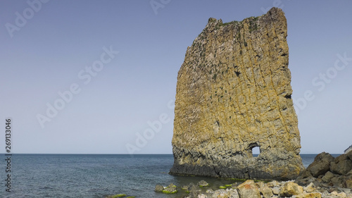 Monument of nature - Sail Rock, or Parus Rock.