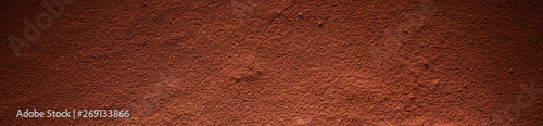 Full frame of cocoa powder surface