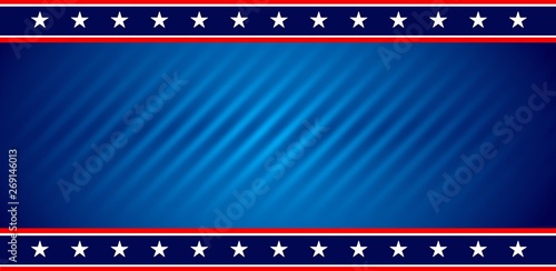 American USA flag background