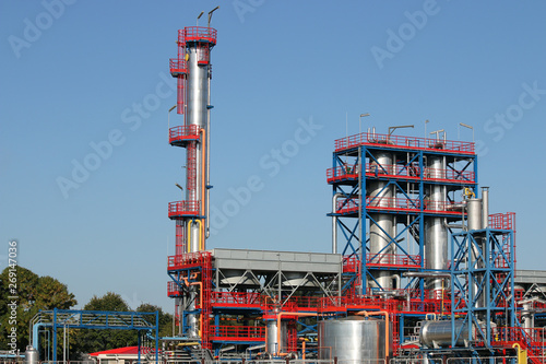 petrochemical plant oil and gas refinery