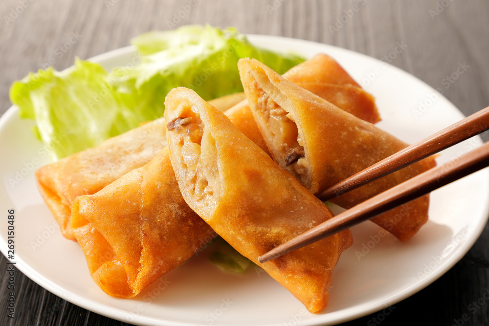 春巻き Spring Roll 春巻き Spring Roll