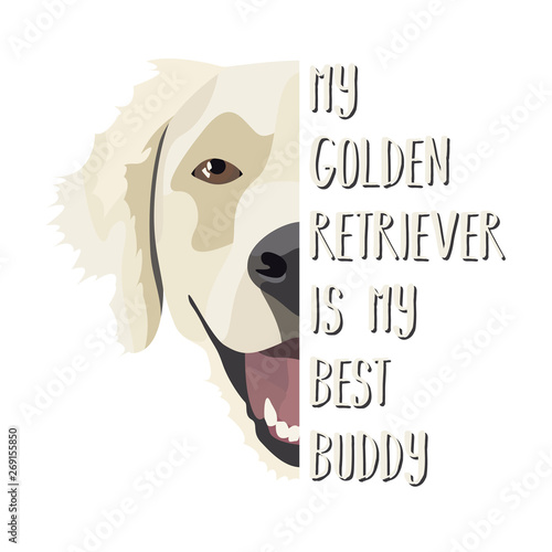 Bester Freund Golden Retriever