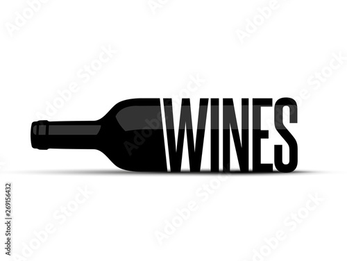 Wine Bottle Logo