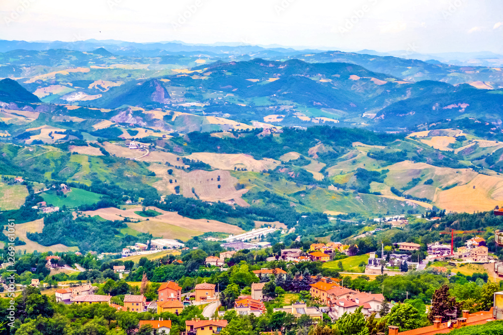 Small village in San Marino