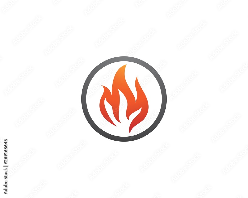 Fire flame Logo Fire flame Logo