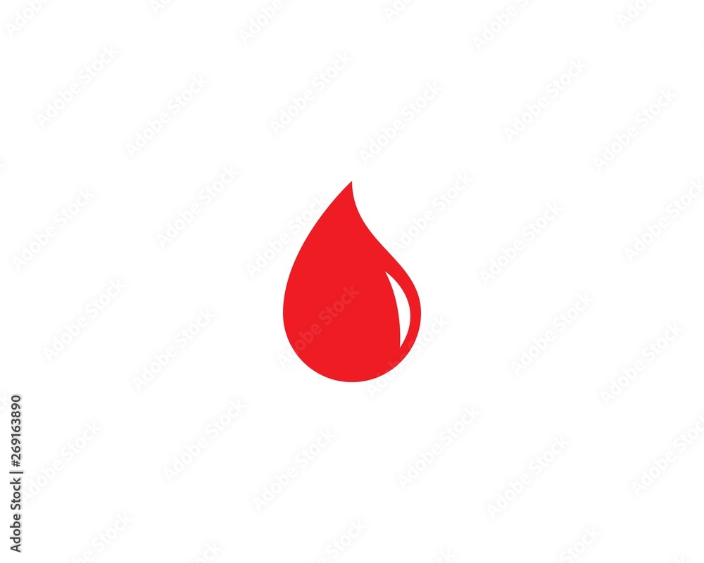 Blood ilustration logo vector Blood ilustration logo vector