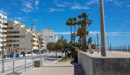the city of Quarteira in Algarve Portugal photo