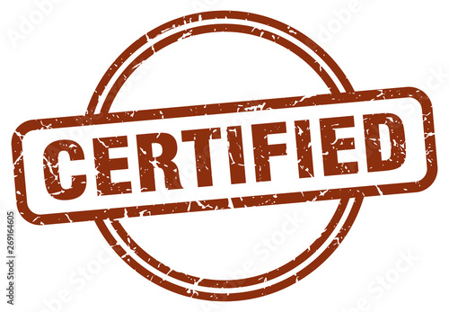 certified stamp