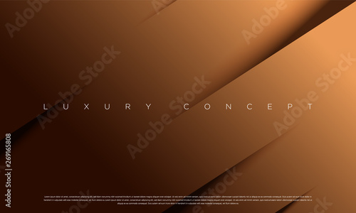 Vector abstract golden luxury backgrounds with geometric graphic elements for poster, flyer, digital board and concept design. photo