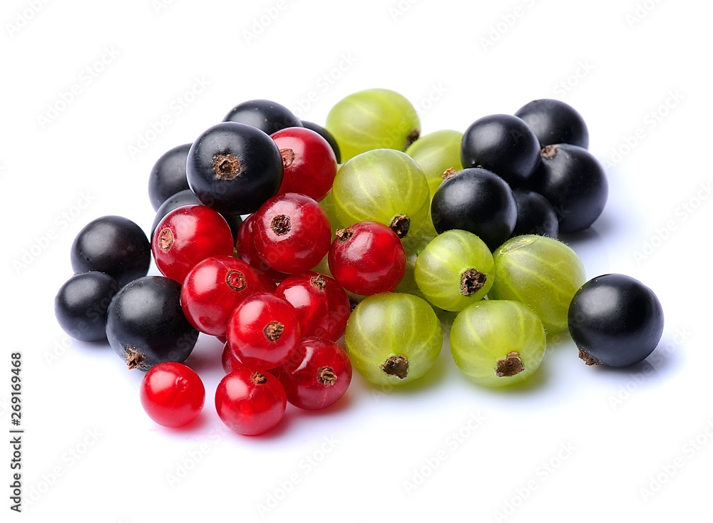 Berry of currants isolated on white backgrounds. Berry of currants isolated on white backgrounds.