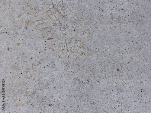 Texture sol en béton avec traces de pneus
