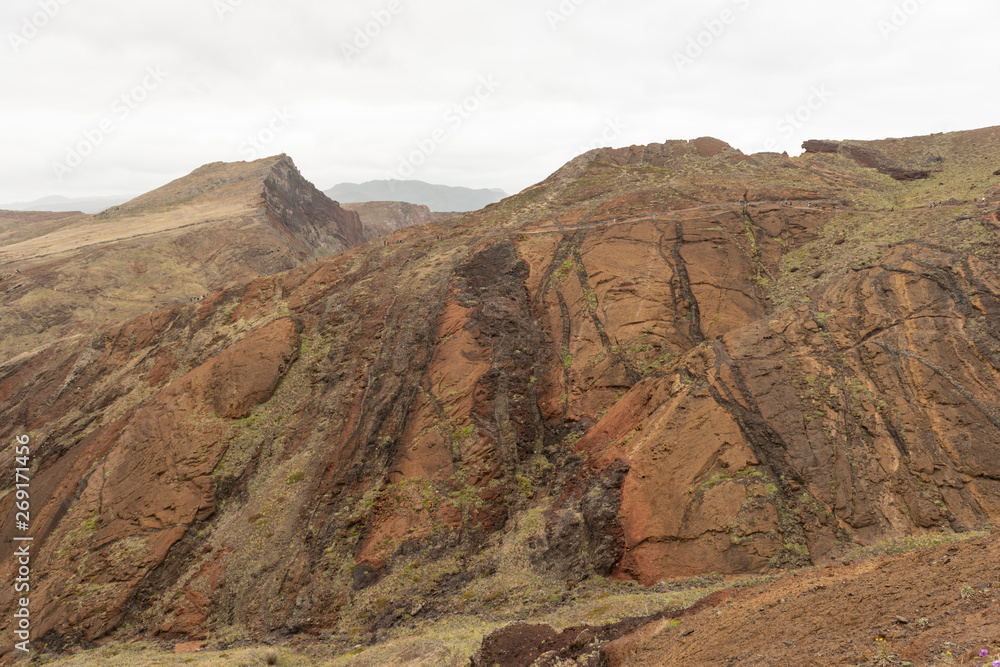 Acantilados de la Isla de Madeira, Portugal 