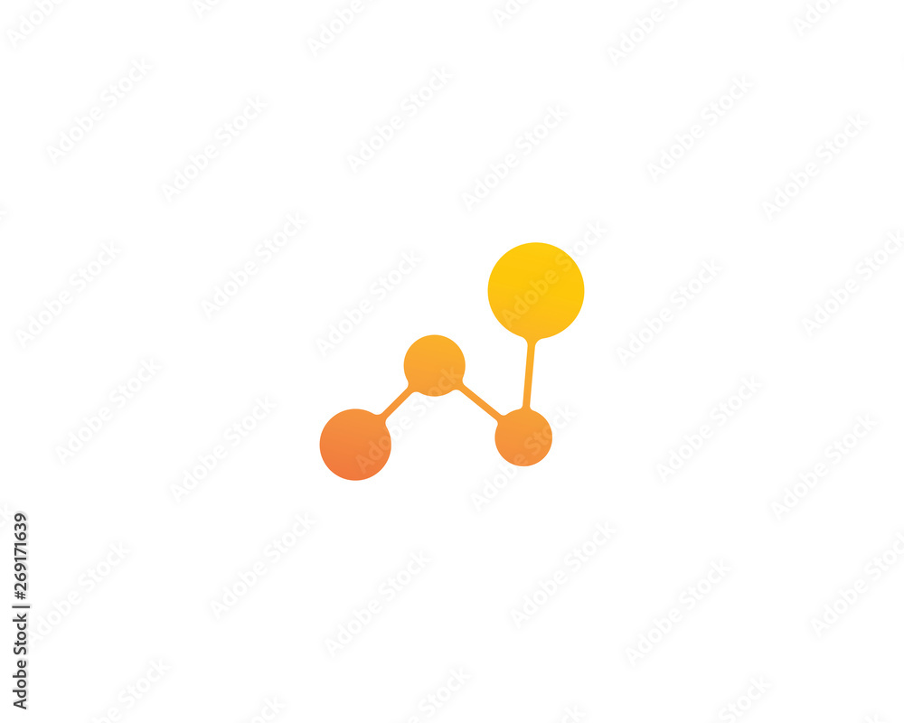 molecule logo vector icon illustration design molecule logo vector icon illustration design