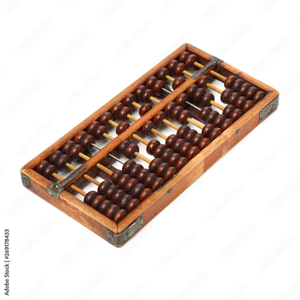 The Abacus on white background The Abacus on white background